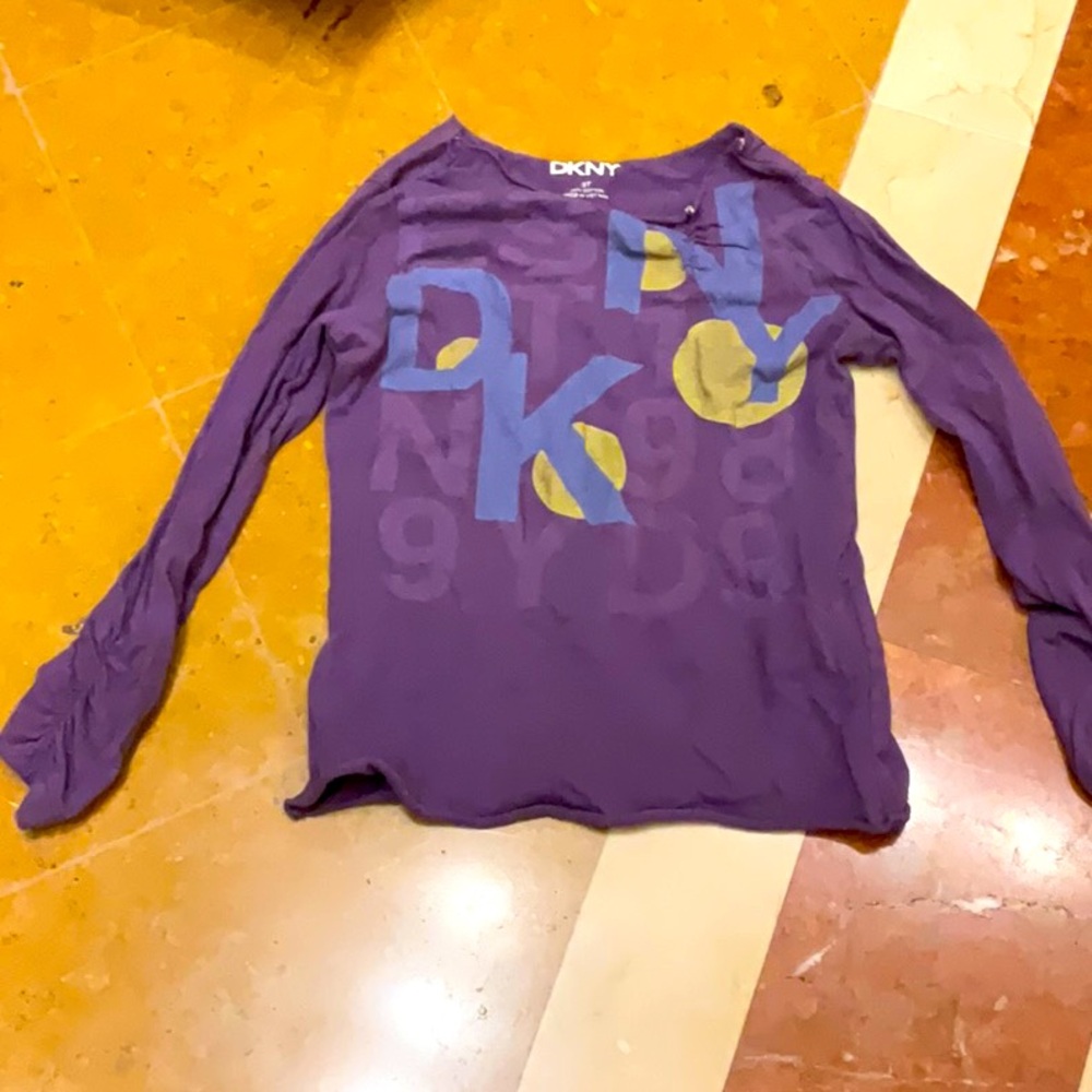 A purple shirt from DKNY